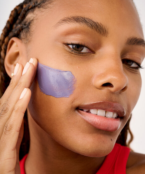 Deep Retreat Maske auf der Haut