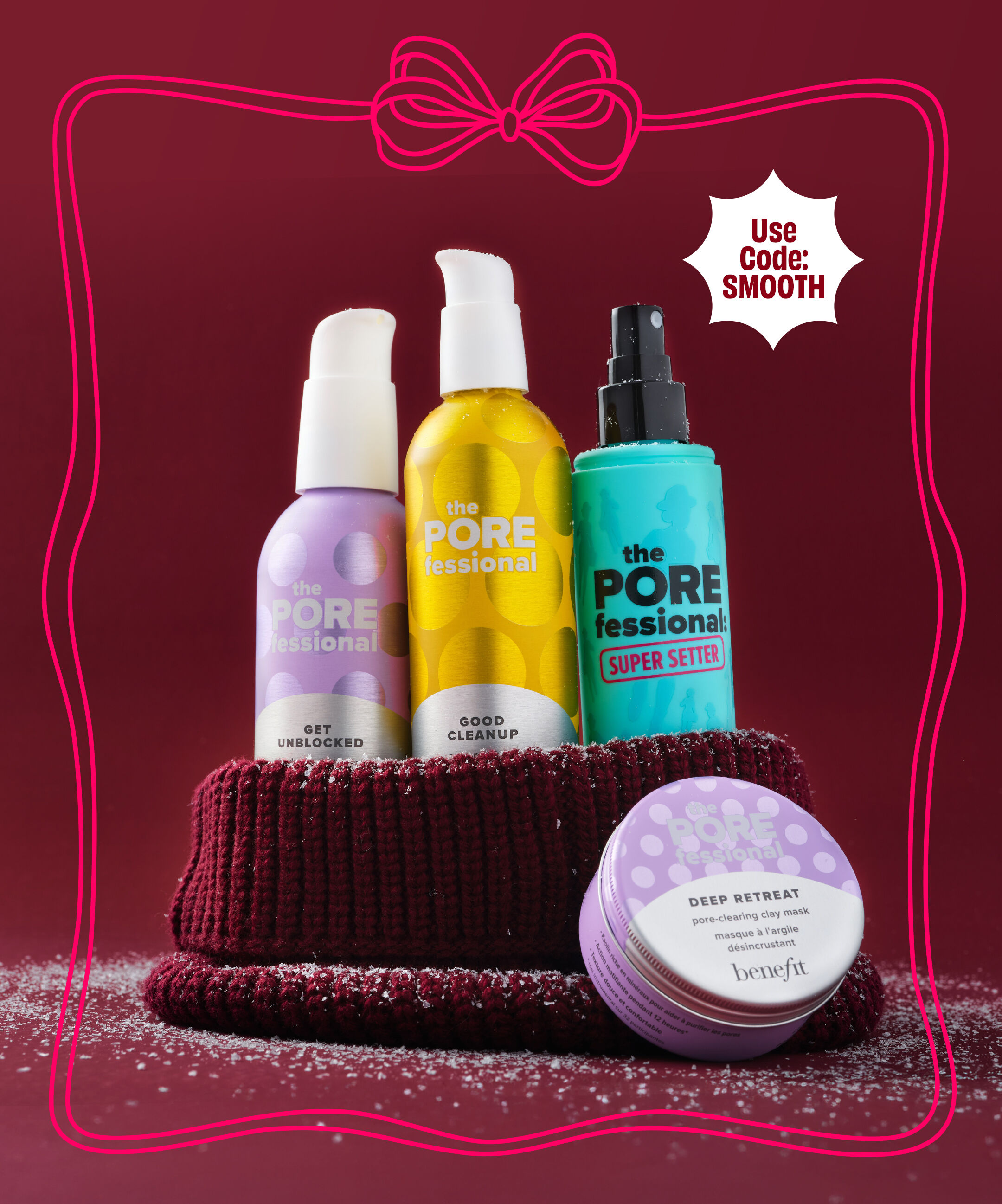 40% off The POREfessional Family. Code: SMOOTH