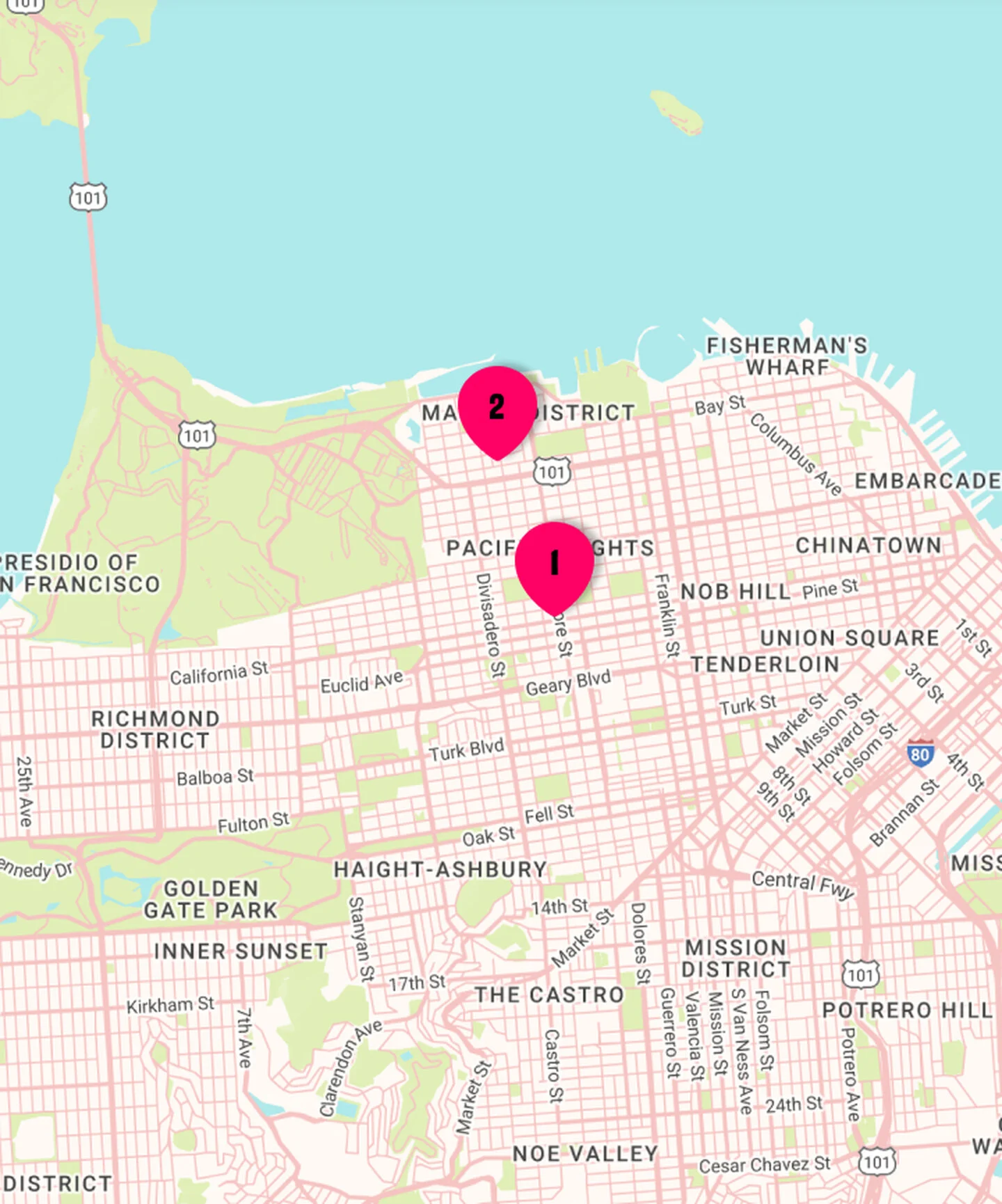 Benefit Store Map Image