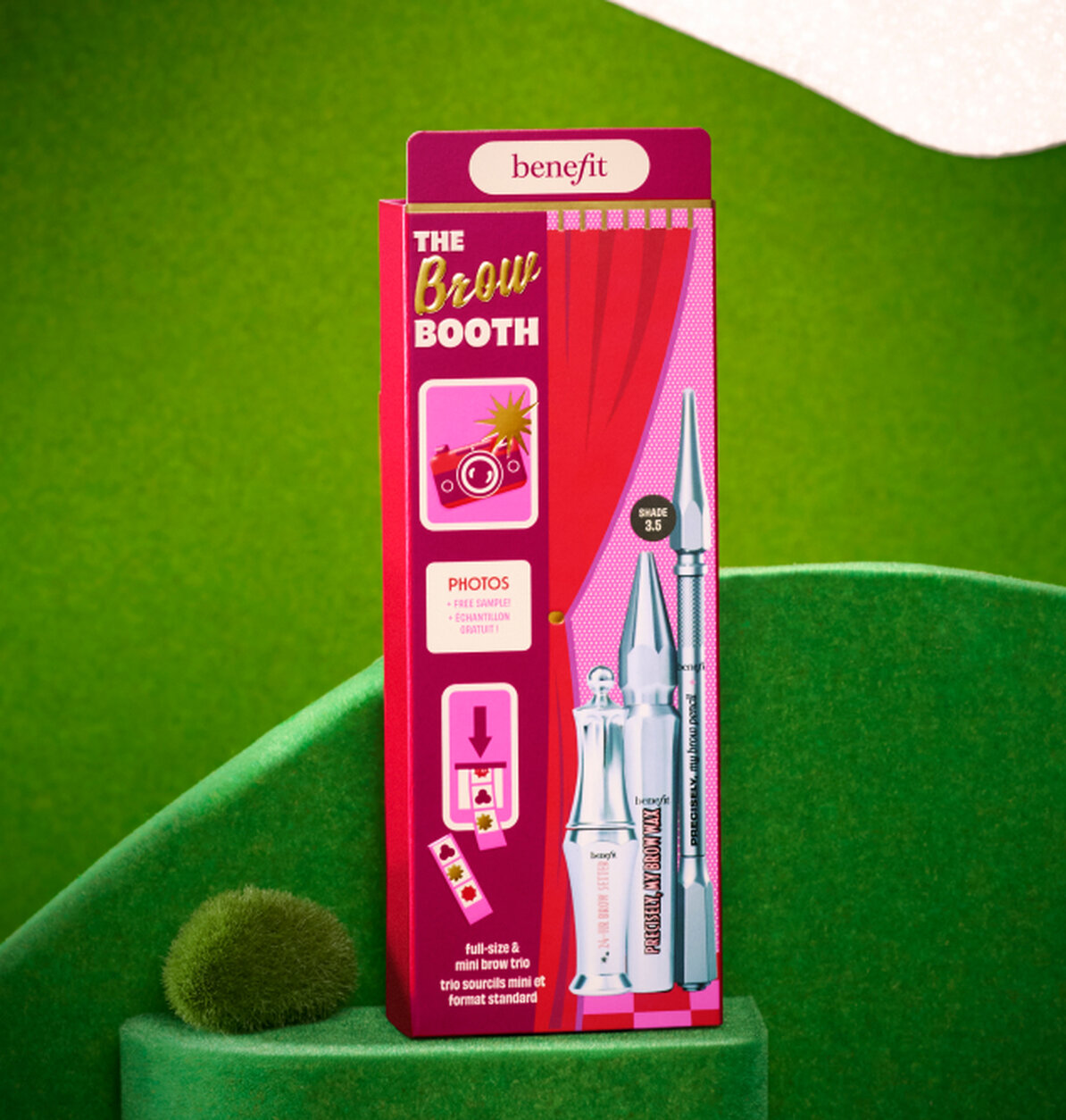 The Brow Booth set