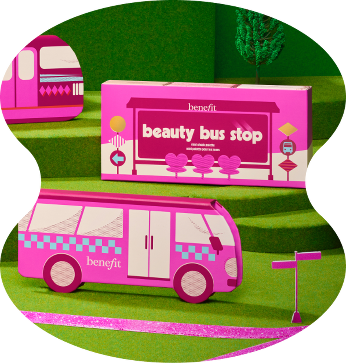 Beuaty bus stop 