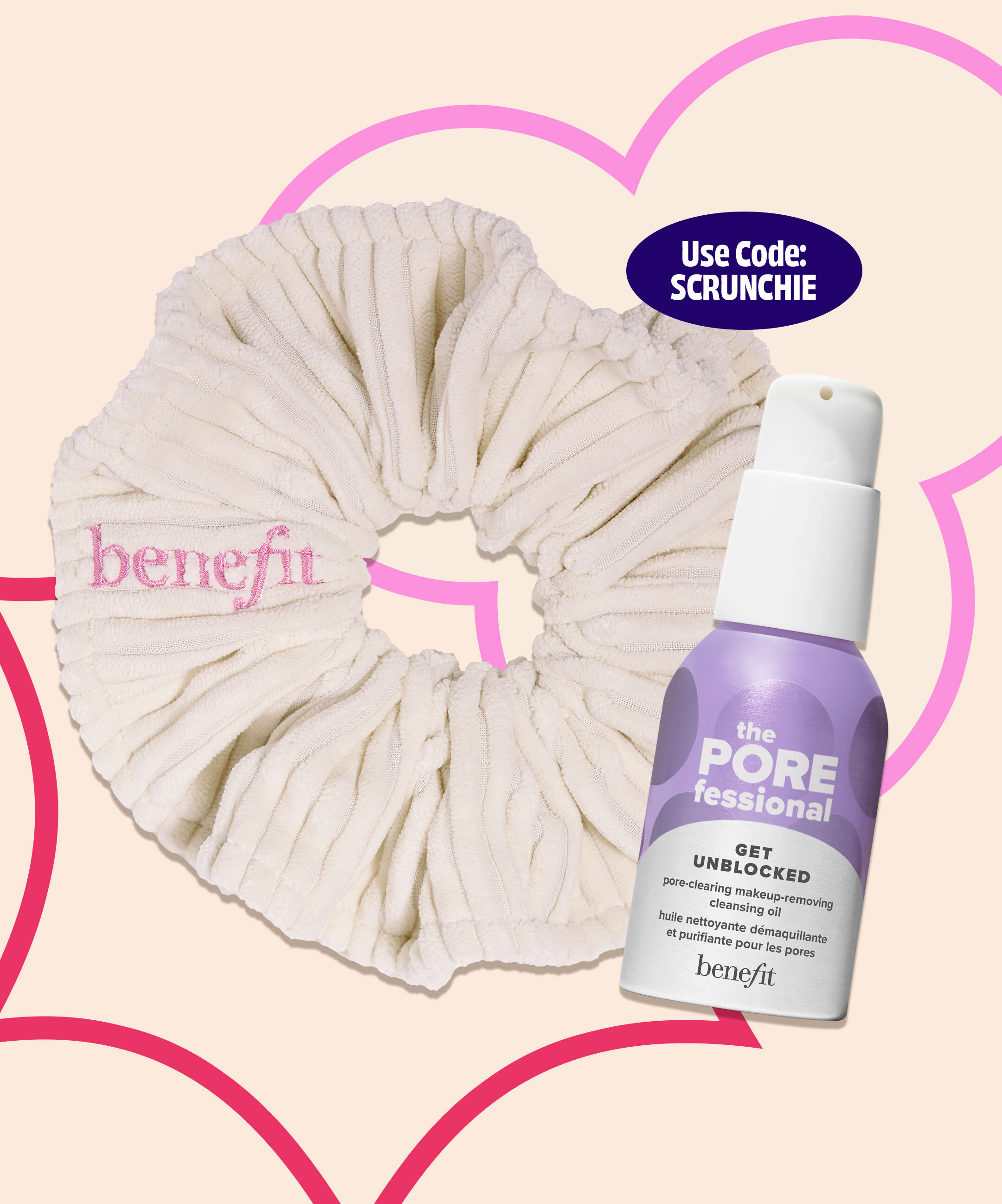 Pamper yourself with a FREE scrunchie and Get Unblocked deluxe sample for your next at-home spa day when you spend $60 or more!*    Code: SCRUNCHIE