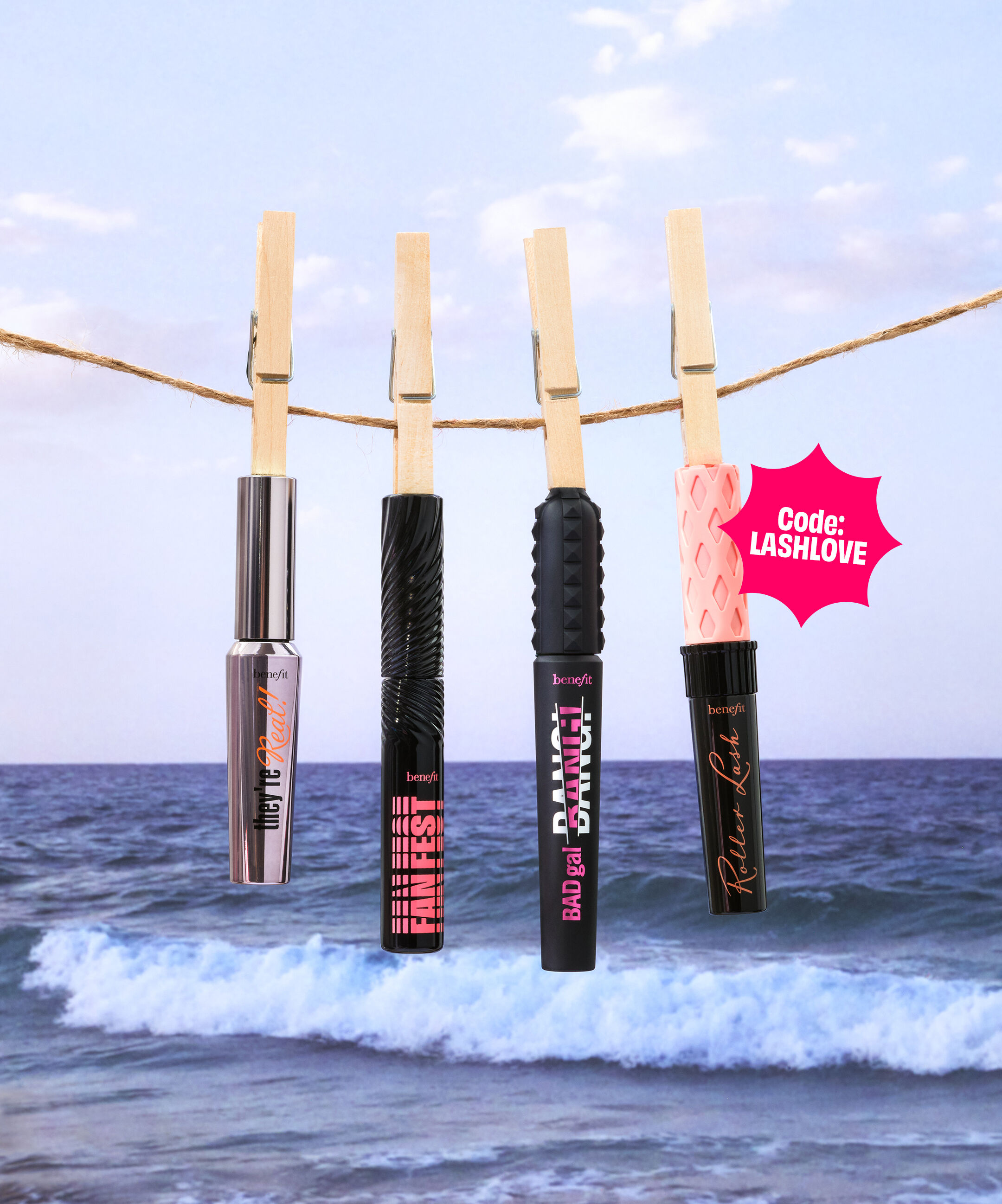Shop Summer plans don&rsquo;t wait & neither should your lashes. 40% off all mascaras for 2 days only & keep lashes lifted from beach days to nights out.   - Code: LASHLOVE 
