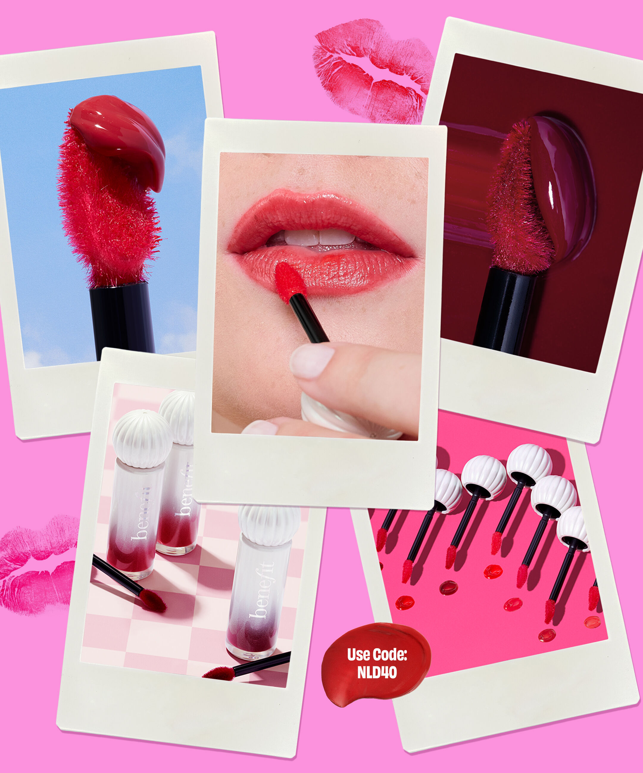 We're making lips stand out for National Lip Day with a deal you can't resist... 40% off Splashtint & Plushtint!    Code: NLD40