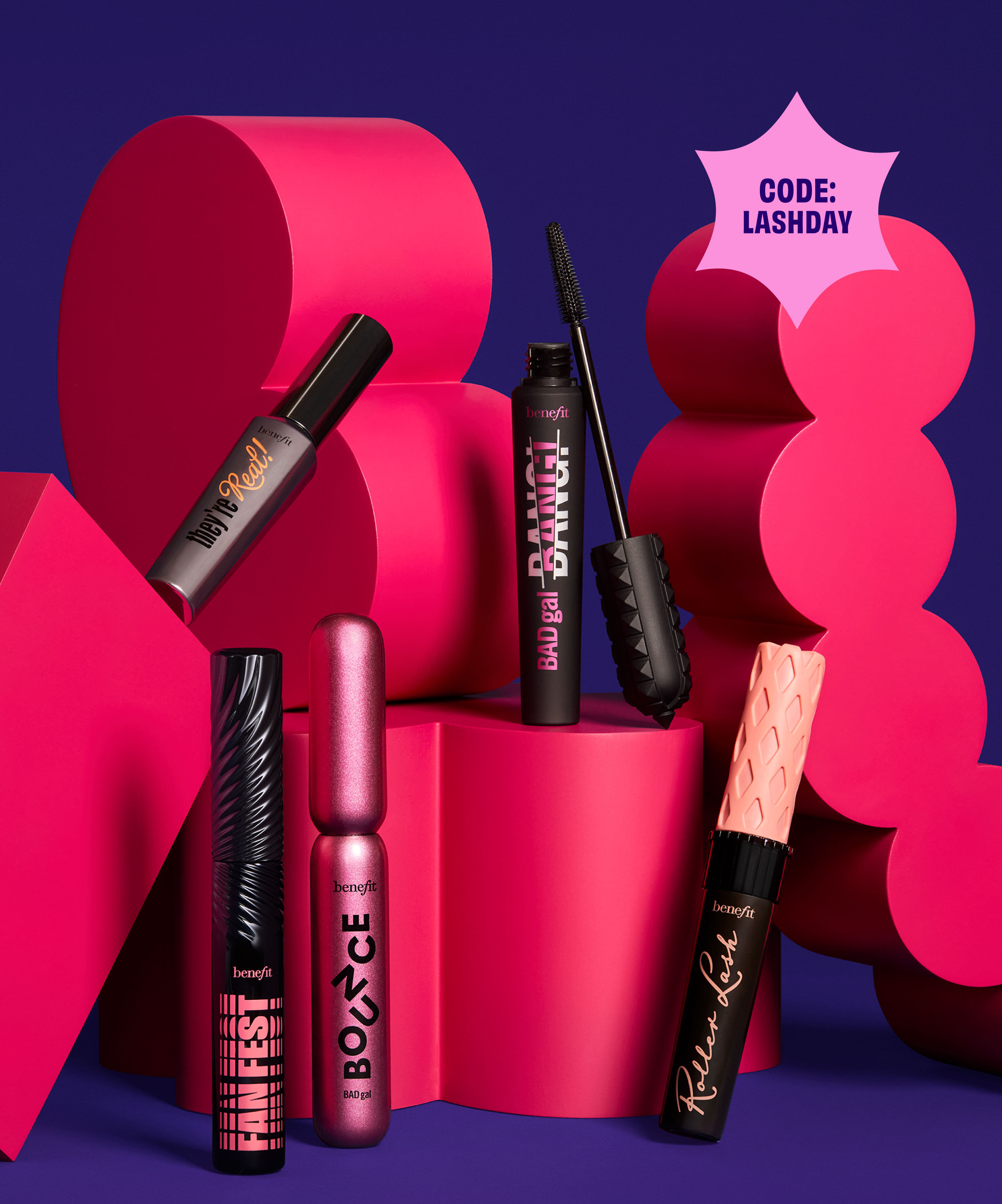 National Lash Day deals are HERE! Celebrate with 50% off ALL full-size mascaras from 2/15 - 2/21. Code: LASHDAY