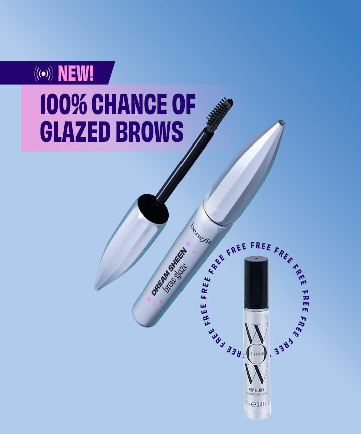 benefit dream sheen brow glaze