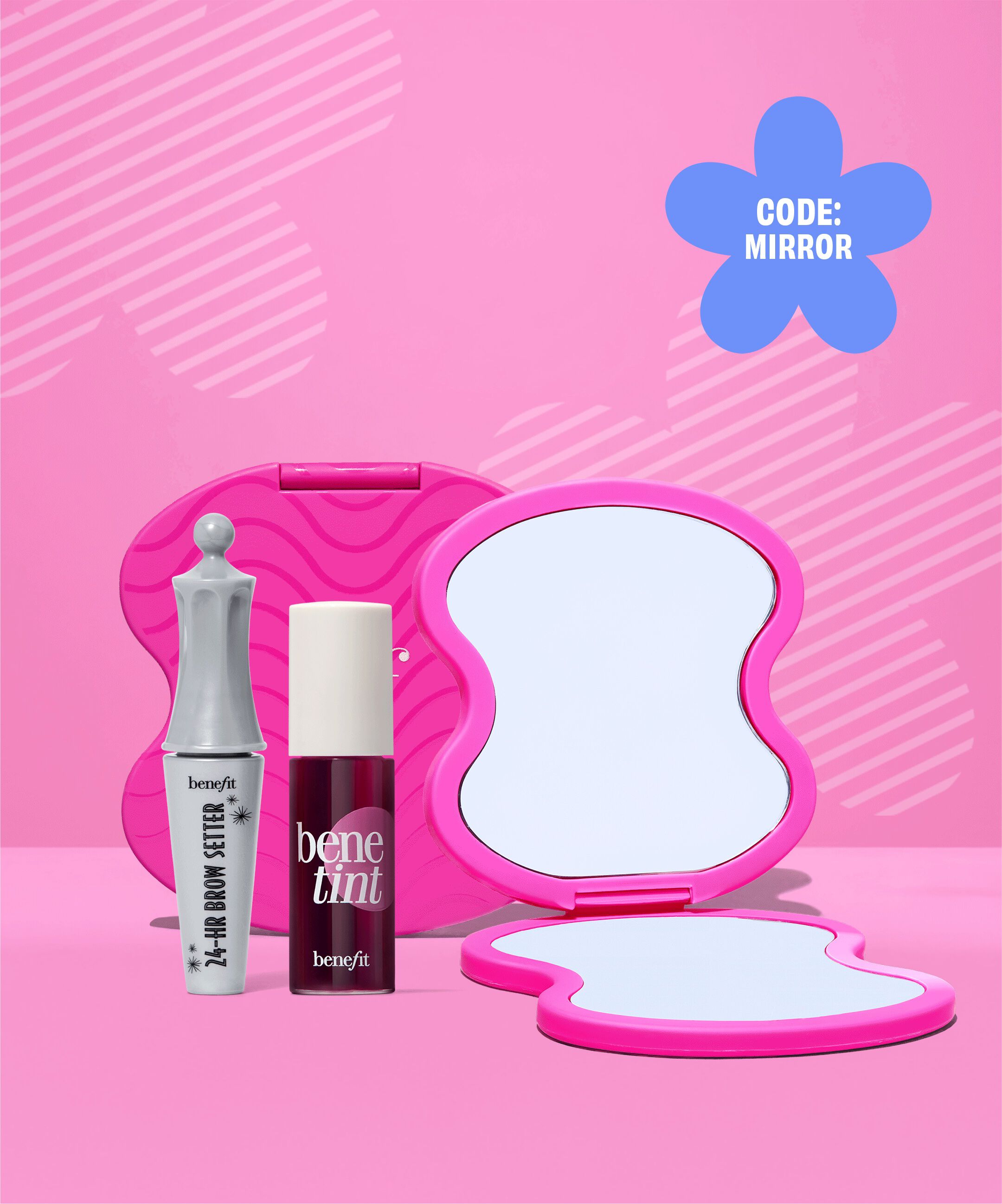 Spend $85 or more & get a free compact mirror, plus two deluxe samples.* Code: MIRROR