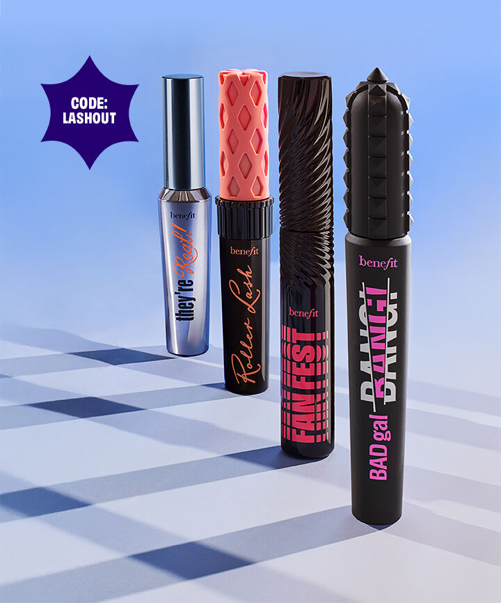 Half off. Full drama. Stock up on your fave full-size mascaras while they're 50% off!* Code: LASHOUT