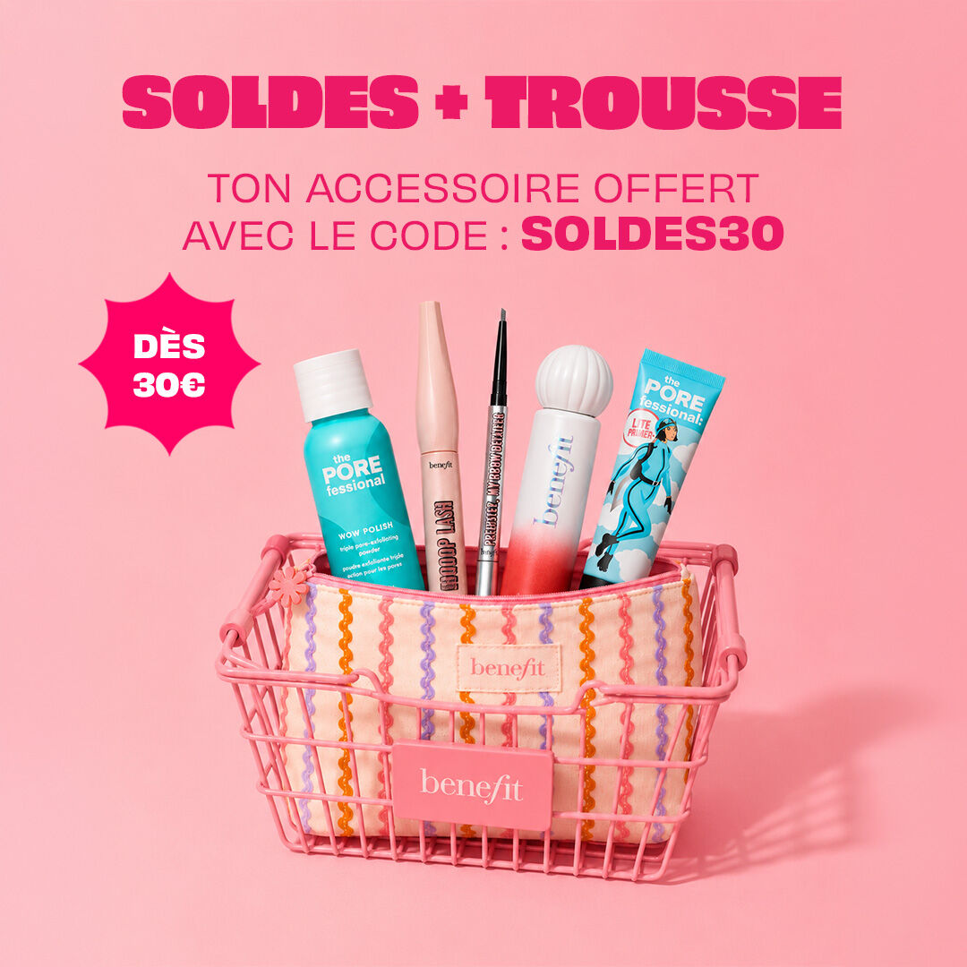Trousse offerte en plus des soldes