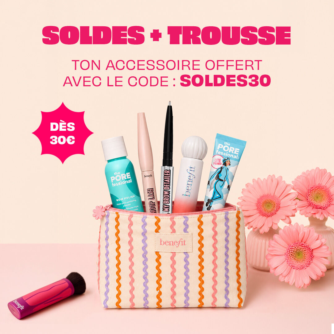 Trousse offerte en plus des soldes