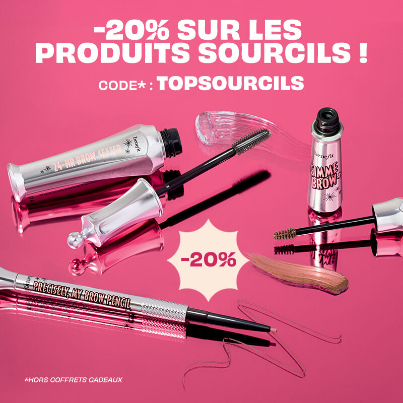 -20% sur les produits sourcils