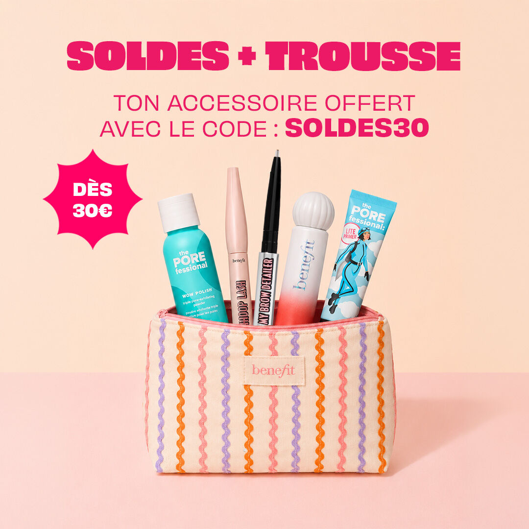 Trousse offerte en plus des soldes