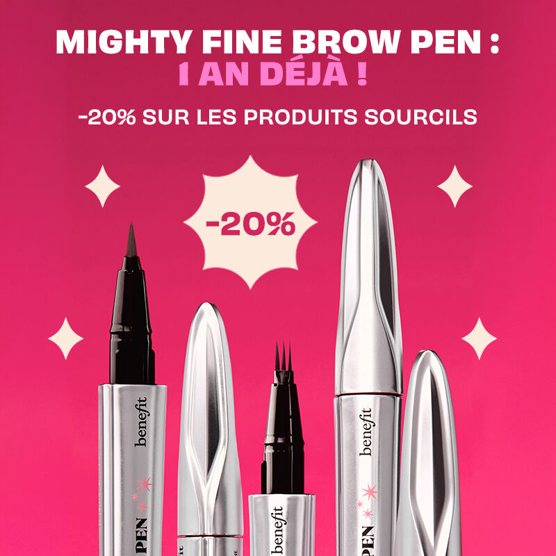 -20% sur les produits sourcils