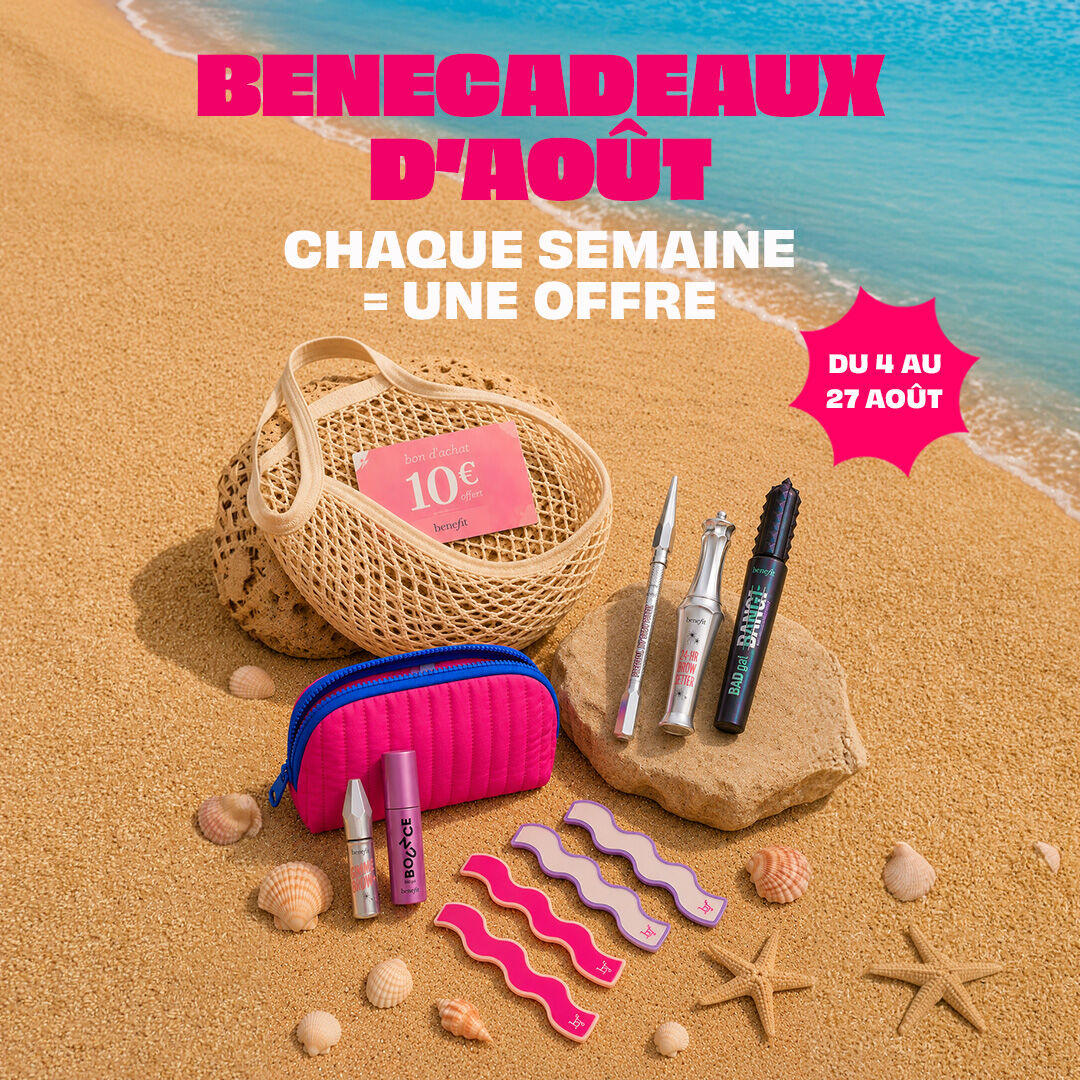 Offre Benecadeaux d'ao&ucirc;t = chaque semaine une offre exclusive