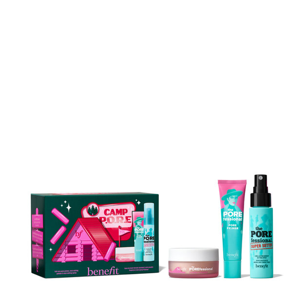 Camp P.O.R.E packaging and products