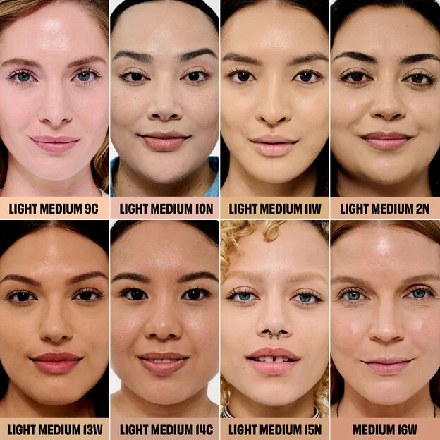 Shadefinder shades 9 to 16 Shadefinder shades 9 to 16