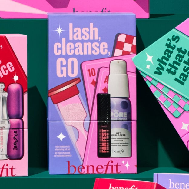 Lash, Cleanse, GO packaging Lash, Cleanse, GO packaging