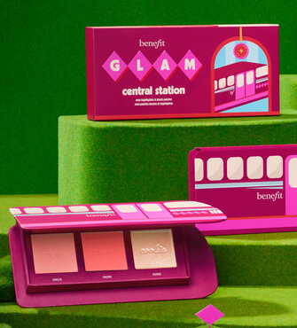 Glam Central Station Limited-edition Mini Cheek Palette With 43% Savings