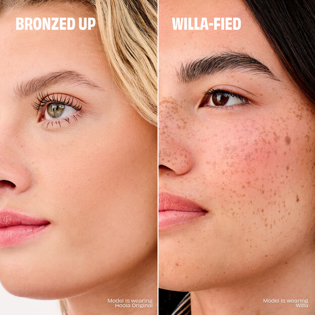 its glam time set benefit cosmetics before and after