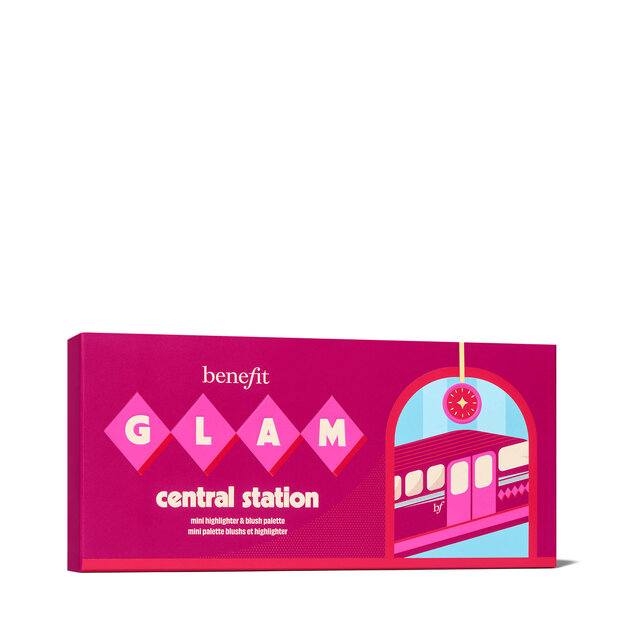 Glam Central Station Limited-edition Mini Cheek Palette With 43% Savings