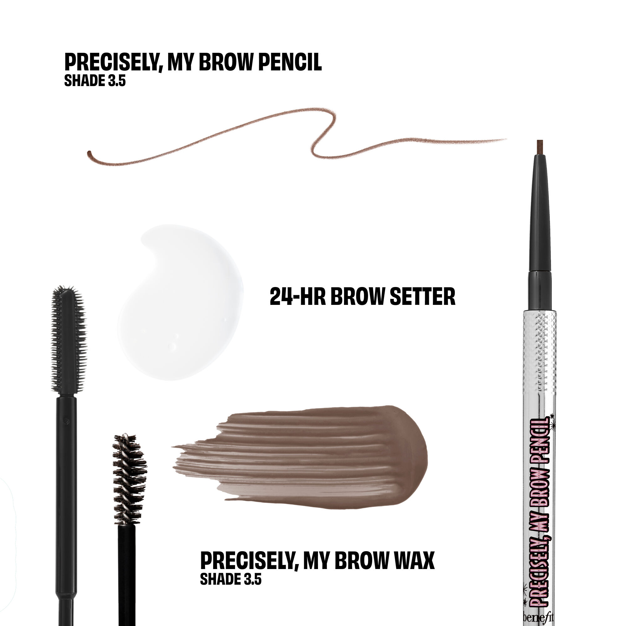 SMOOTH FIT BASE ラベンダー 40g 3本セット Browminoes: Holiday Bestseller Brow Trio Set | Benefit