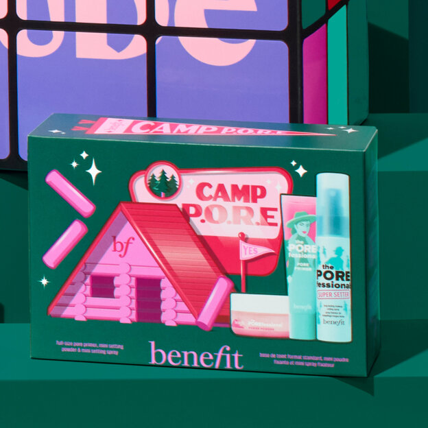 Camp P.O.R.E packaging Camp P.O.R.E packaging