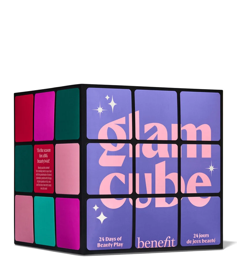 Glam Cube Advent Calendar packaging Glam Cube Advent Calendar packaging