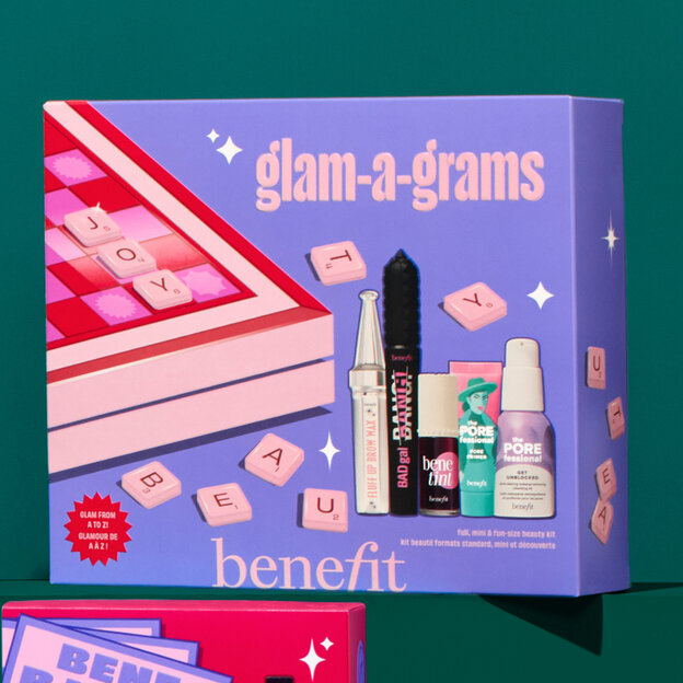 Glam-a-grams packaging Glam-a-grams packaging