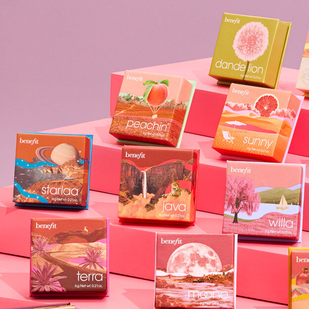 Blushes display