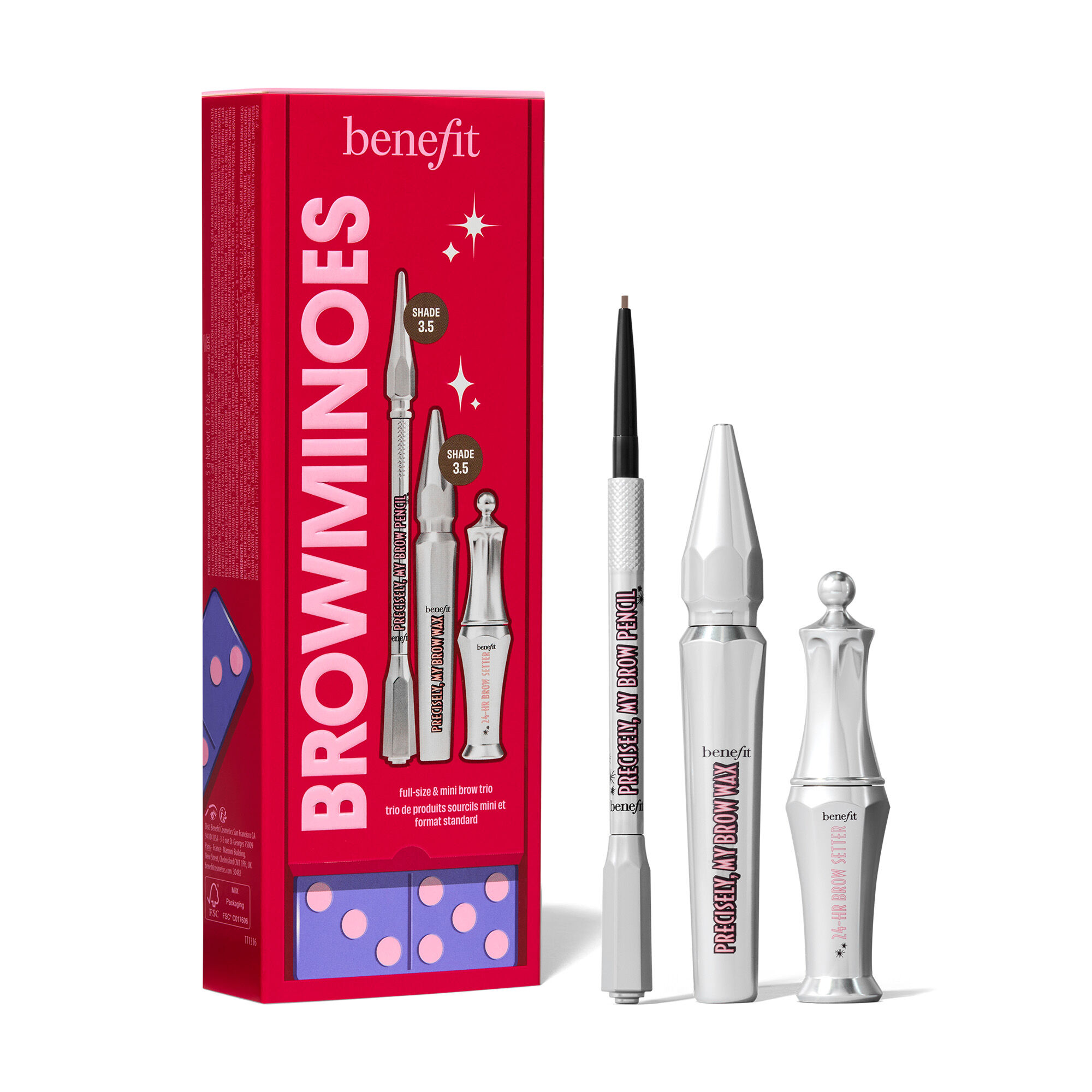 Browminoes: Holiday Bestseller Brow Trio Set | Benefit