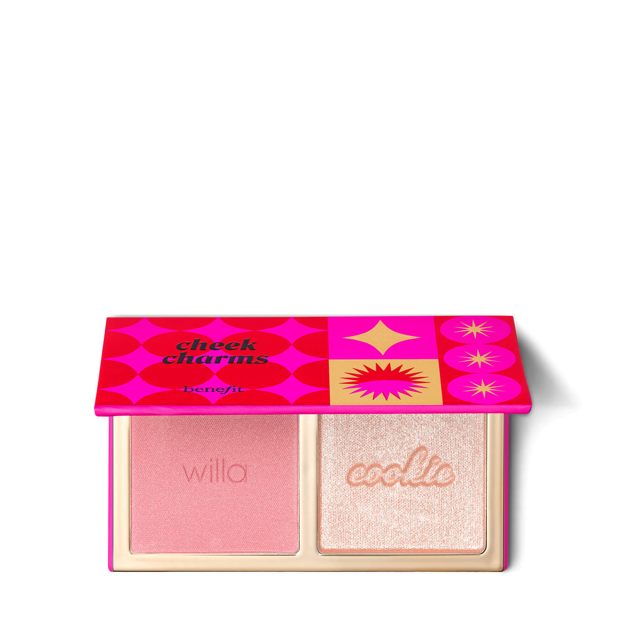 Cheek Charms limited-edition blush & highlighter palette | Benefit