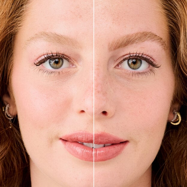 Model before and after application shade 2.75 Model before and after application shade 2.75