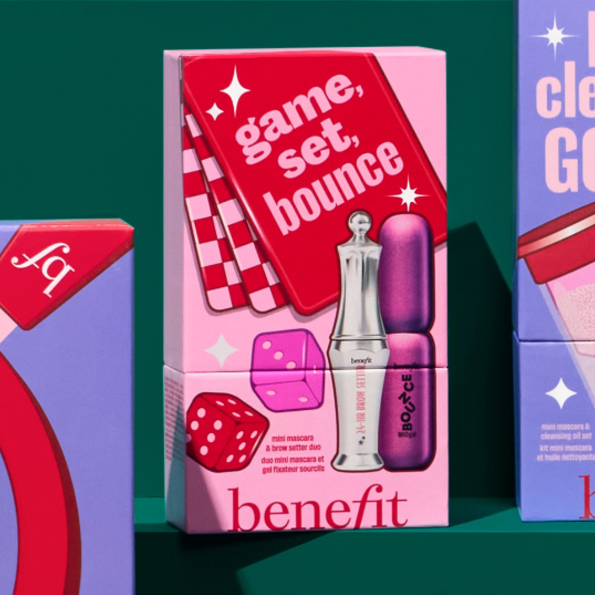 Game Set Bounce: Holiday Mini Mascara & Brow Gel Duo | Benefit