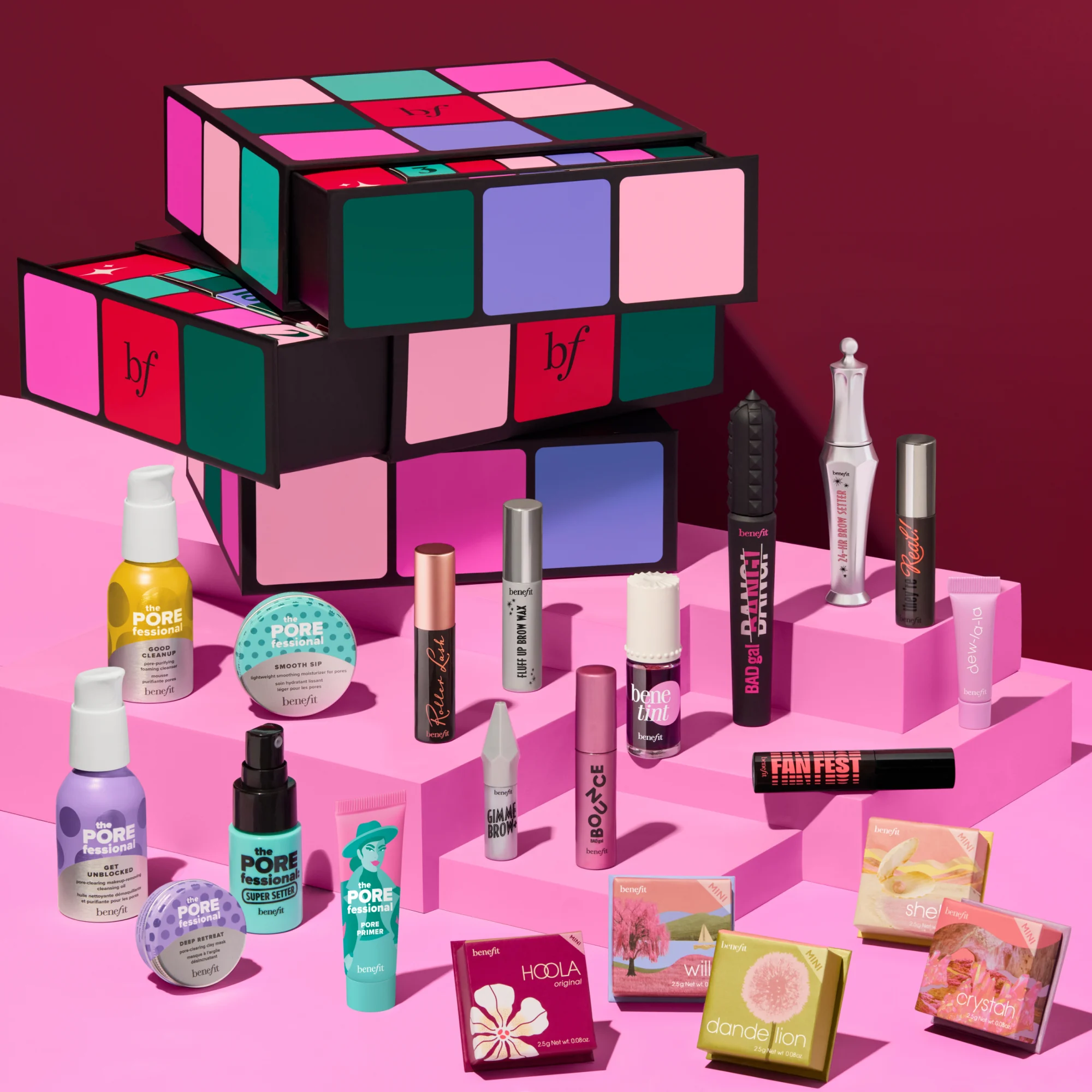 Worth £266 - Glam Cube Makeup Advent Calendar Gift Set Worth £266 - Glam Cube Makeup Advent Calendar Gift Set