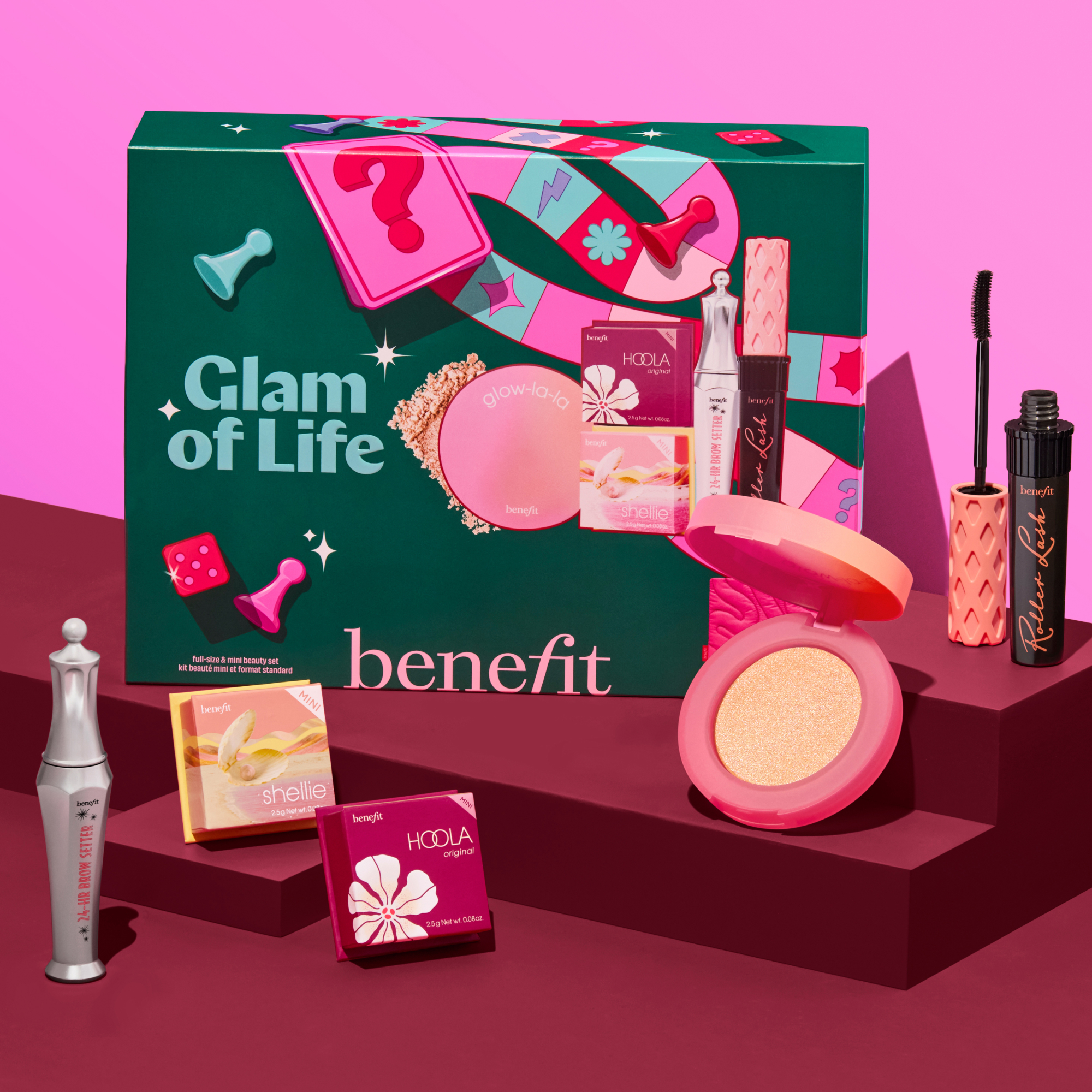 Glam of Life 6-Piece Makeup Gift Set