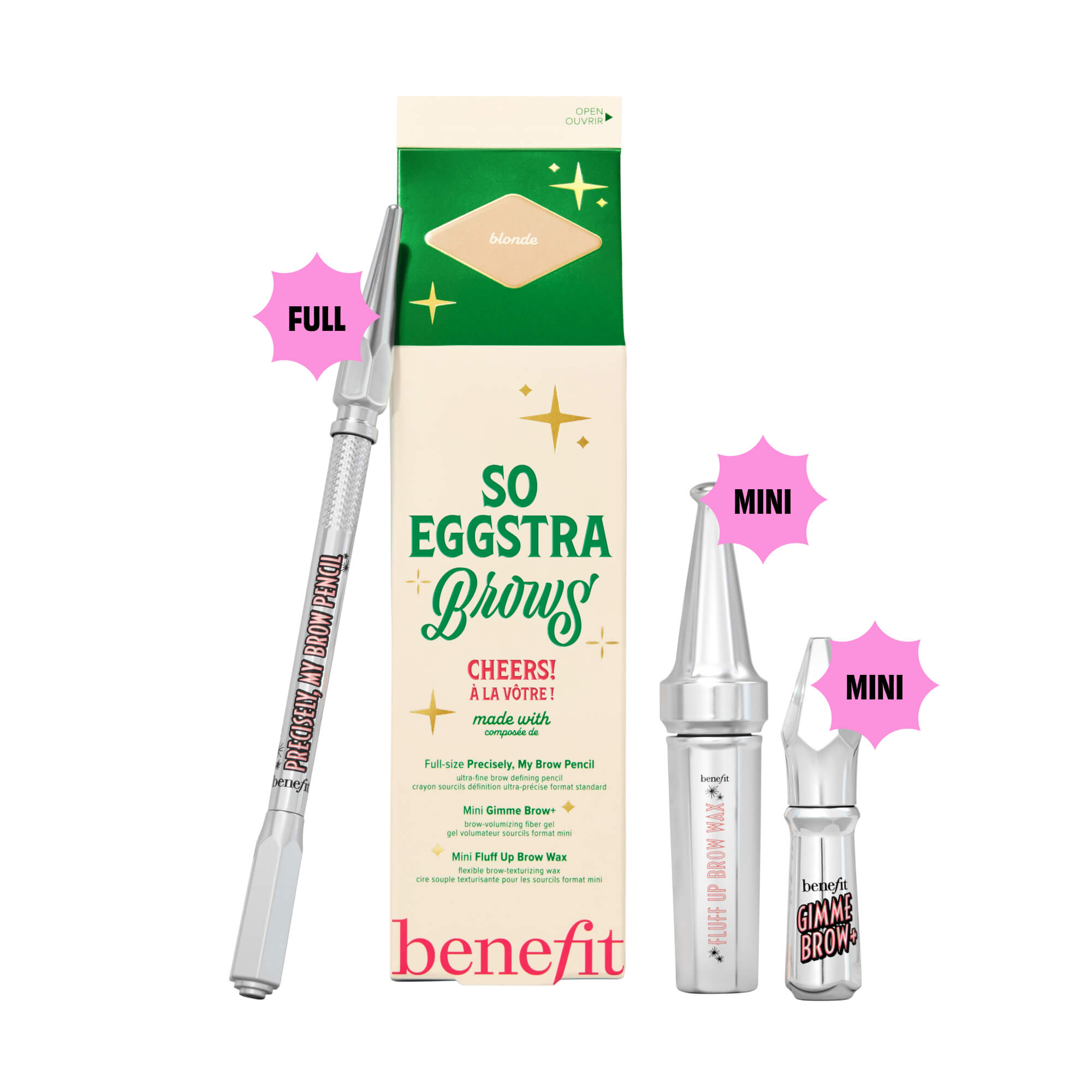 So Eggstra Brows Gift Set - 2/2.5 - Blonde