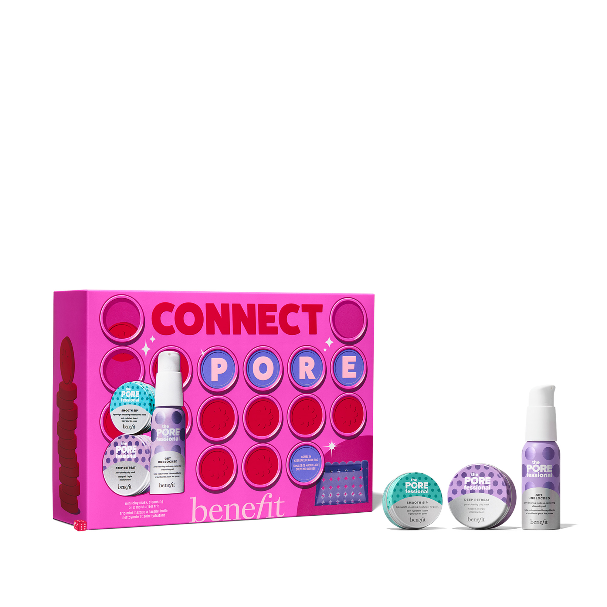 Benefit Cosmetics Connect Pore 4-Piece Skincare Gift Set