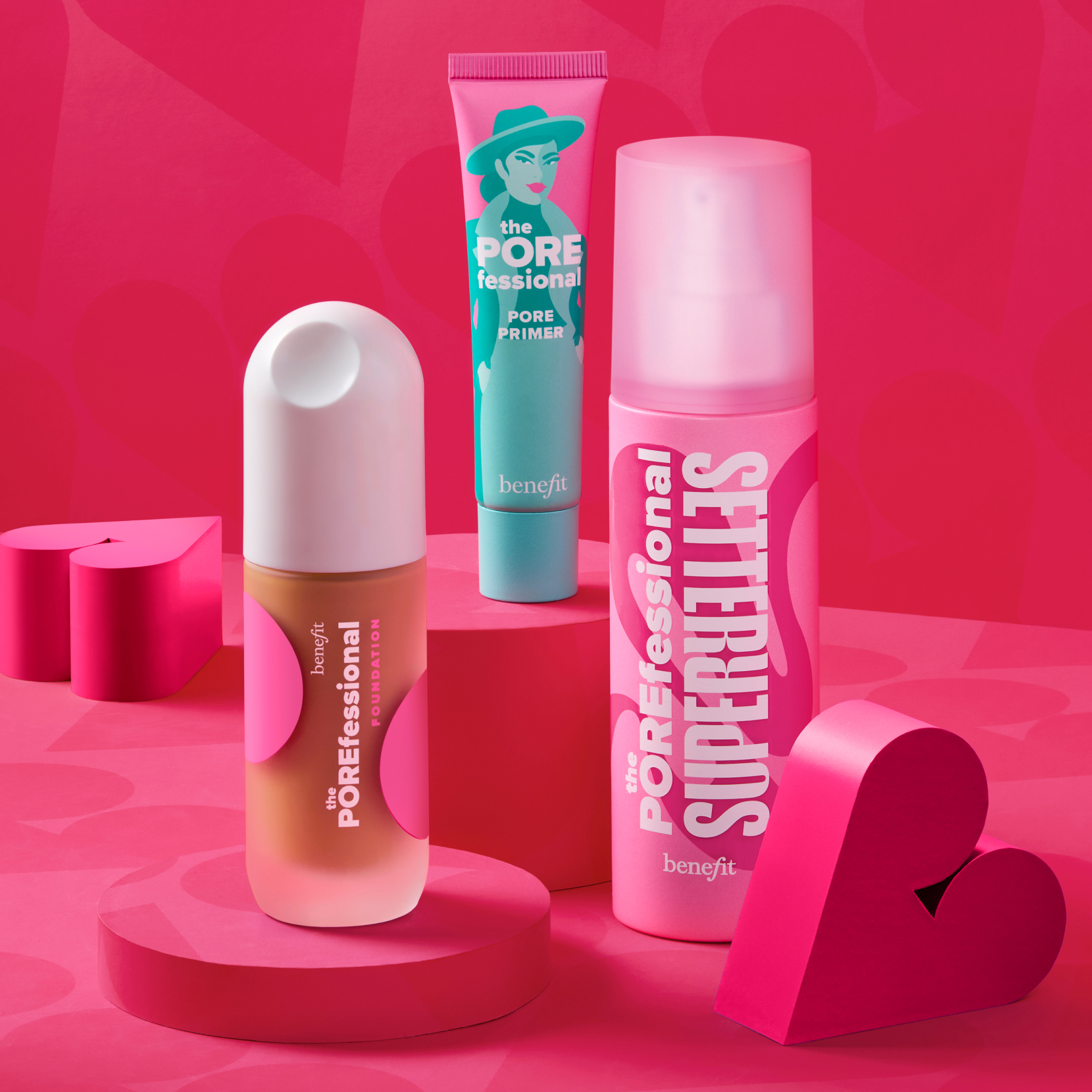 The POREfessional Set Up Setting Spray & Powder Duo | Benefit 